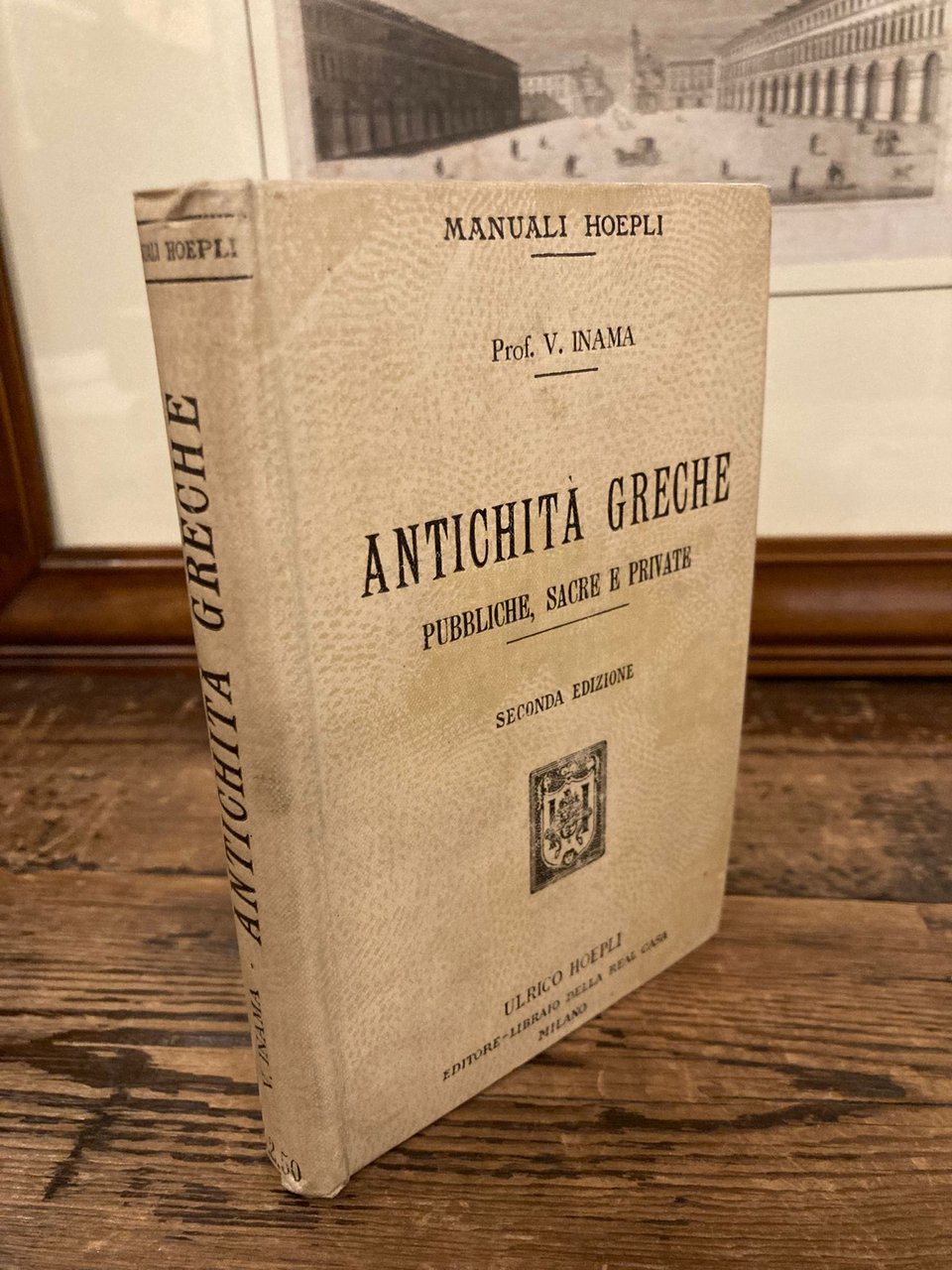 Antichità greche. Pubbliche sacre e private. Con 19 tavole e … | Immagine principale