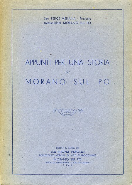 Appunti per una storia di Morano sul Po