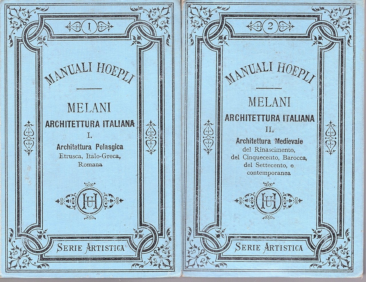 Architettura italiana. I. Pelasgica, Etrusca, Italo-greca, Romana. II. Medievale, del …