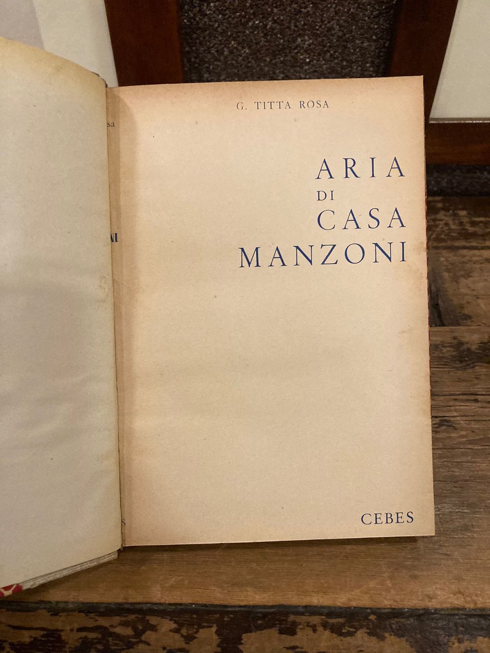 Aria di casa Manzoni. Con 18 illustrazioni fuori testo