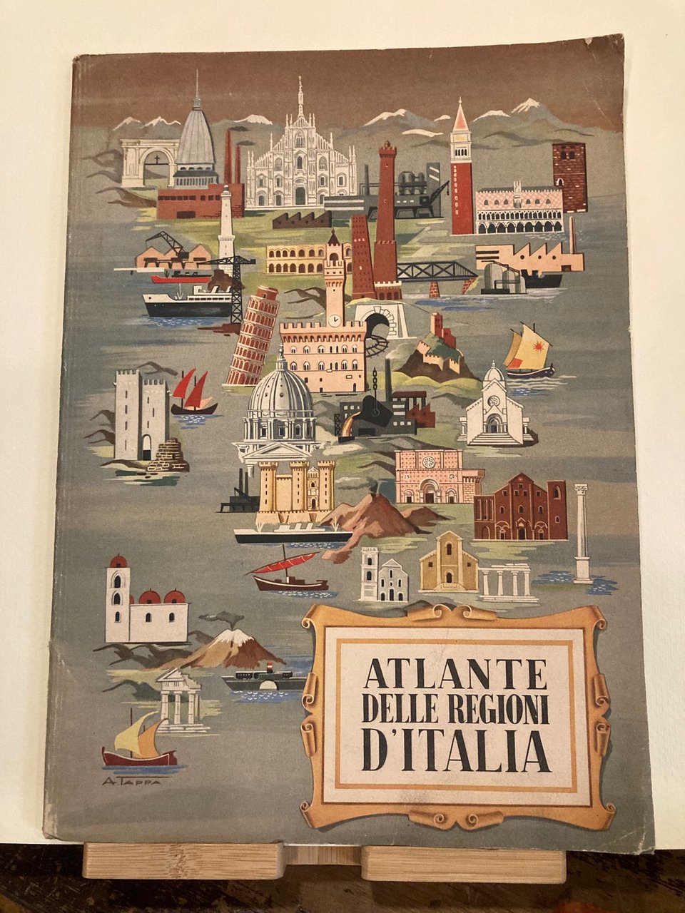 Atlante delle regioni d' Italia. Con note di Raniero Alulli | Immagine principale