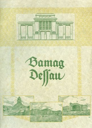 Bamag Dessau. Berlin Anhaltische Maschinenbau Actiengesellschaft Dessau
