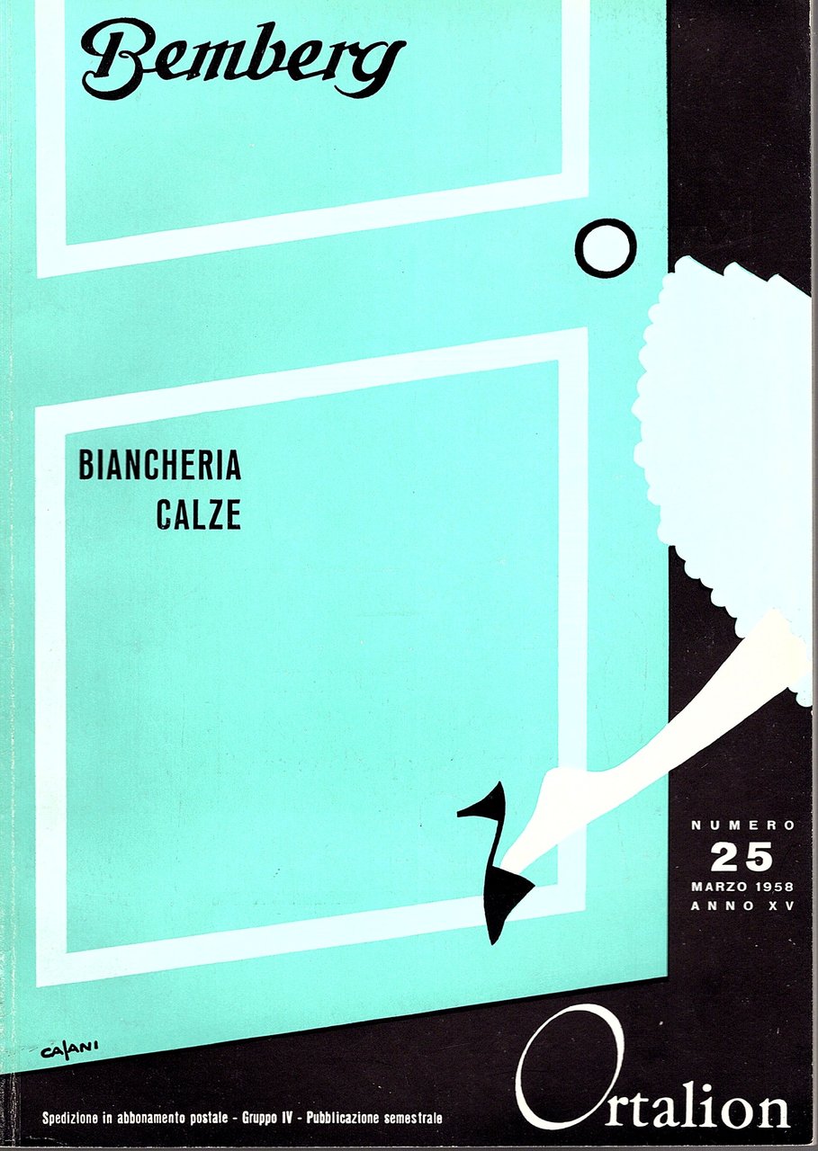 Bemberg biancheria e calze. n.25 Anno XV marzo 1958. | Immagine principale