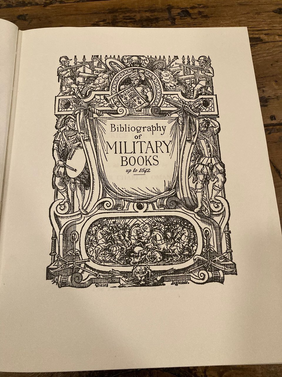 Bibliography of Military Books up to 1642