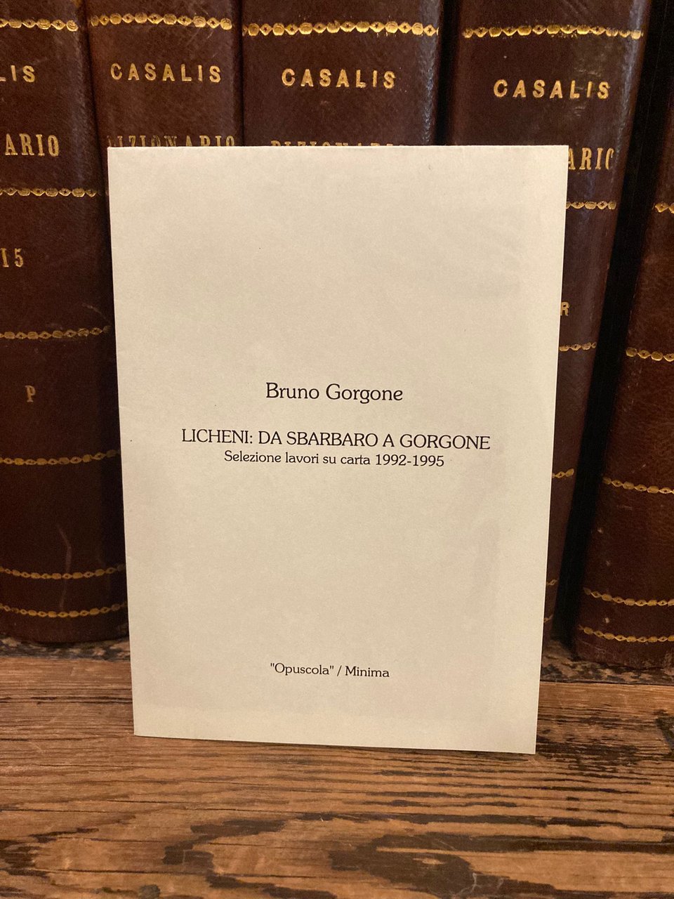 Bruno Gorgone. Licheni: da Sbarbaro a Gorgone. Selezione lavori su …