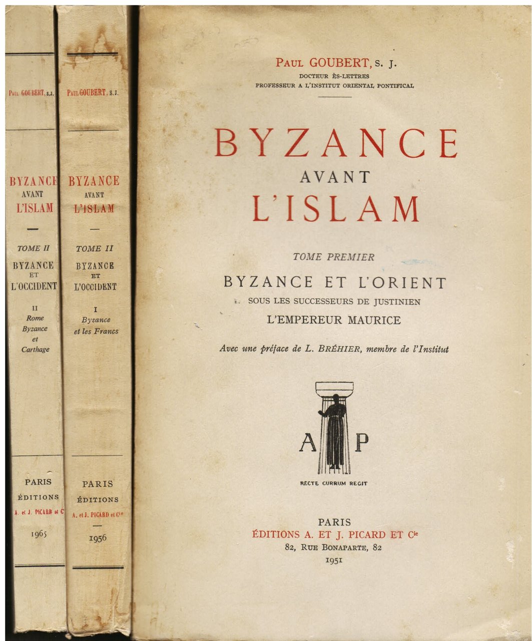 Byzance avant l' Islam. Byzance et l' Orient sous les …