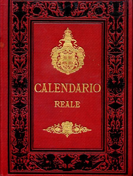 Calendario Reale. Anno 1891 | Immagine principale