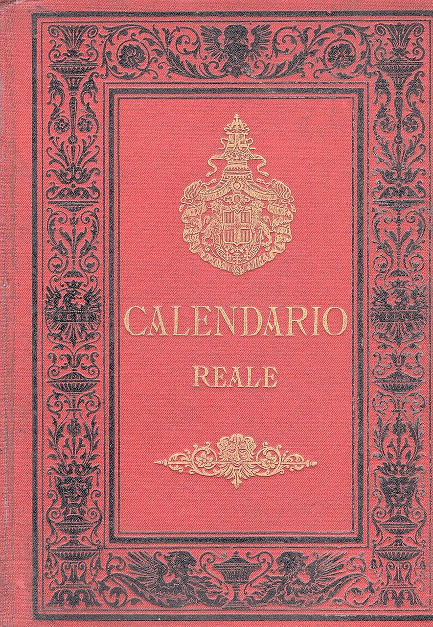 Calendario Reale. Anno 1909