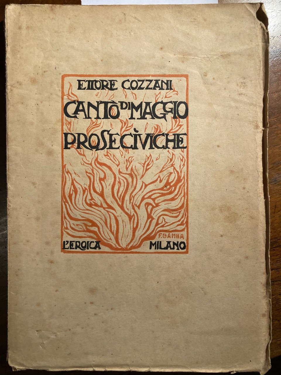 Canto di Maggio. Prose civiche