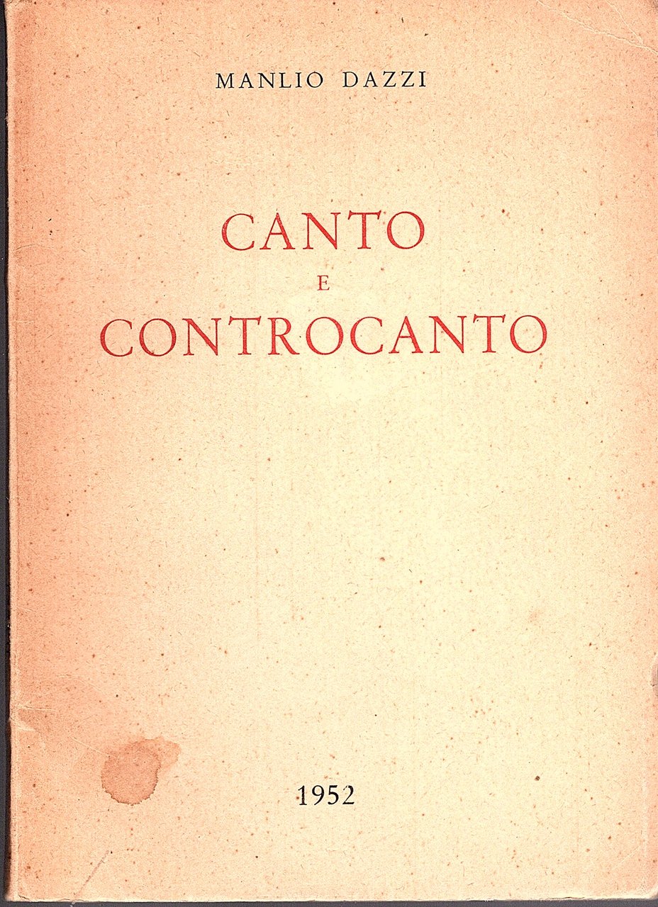 Canto e controcanto