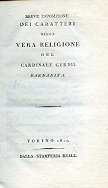 Caratteri della vera religione