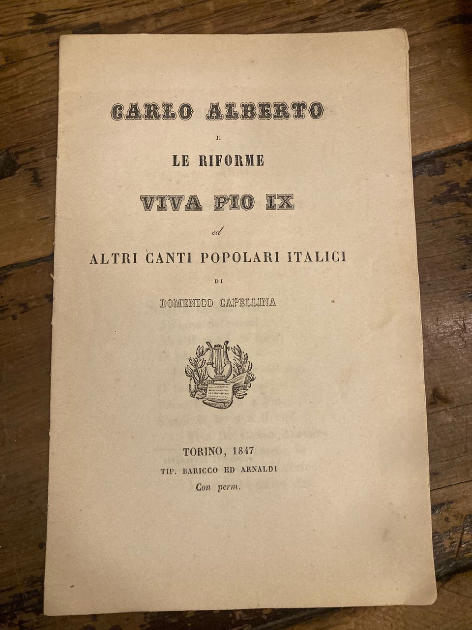 Carlo Alberto e le riforme - Viva Pio IX ed …