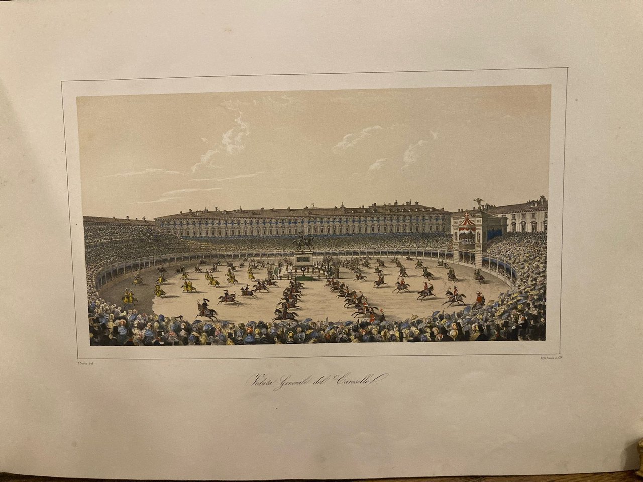 Carosello che ebbe luogo in TORINO sulla Piazza S. Carlo …