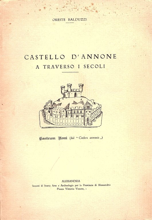 Castello d' Annone a traverso i secoli
