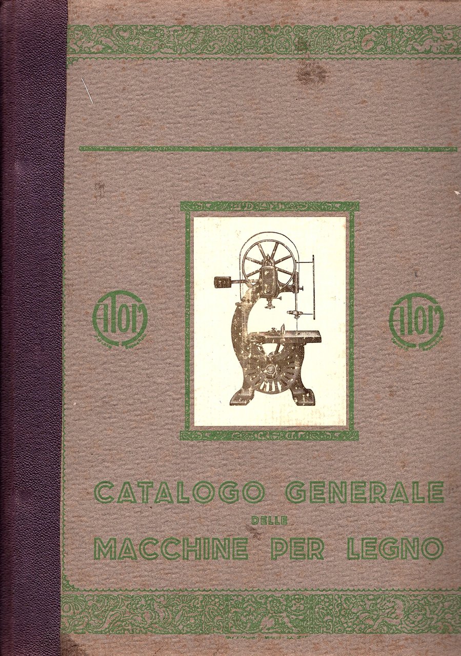 Catalogo generale delle macchine per legno