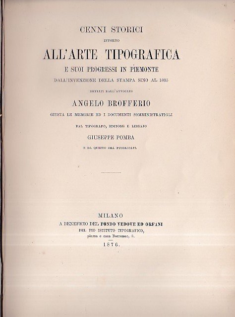 Cenni istorici intorno all' arte tipografica e suoi progressi in … | Immagine Gallery 1