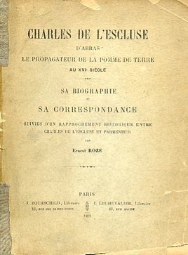 Charles de l'Escluse d'Arras le propagateur de la pomme de …