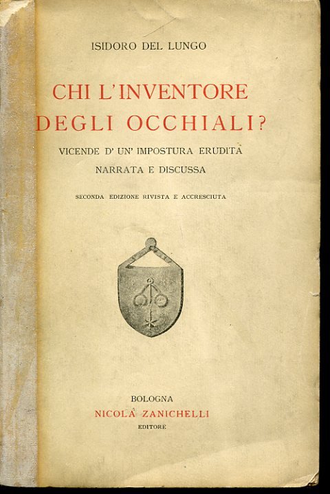 Chi l'inventore degli occhiali ? Vicende d'una impostura erudita narrata … | Immagine principale
