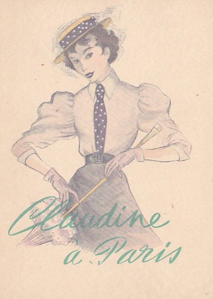 Claudine a Paris. Illustrée par René Ringel