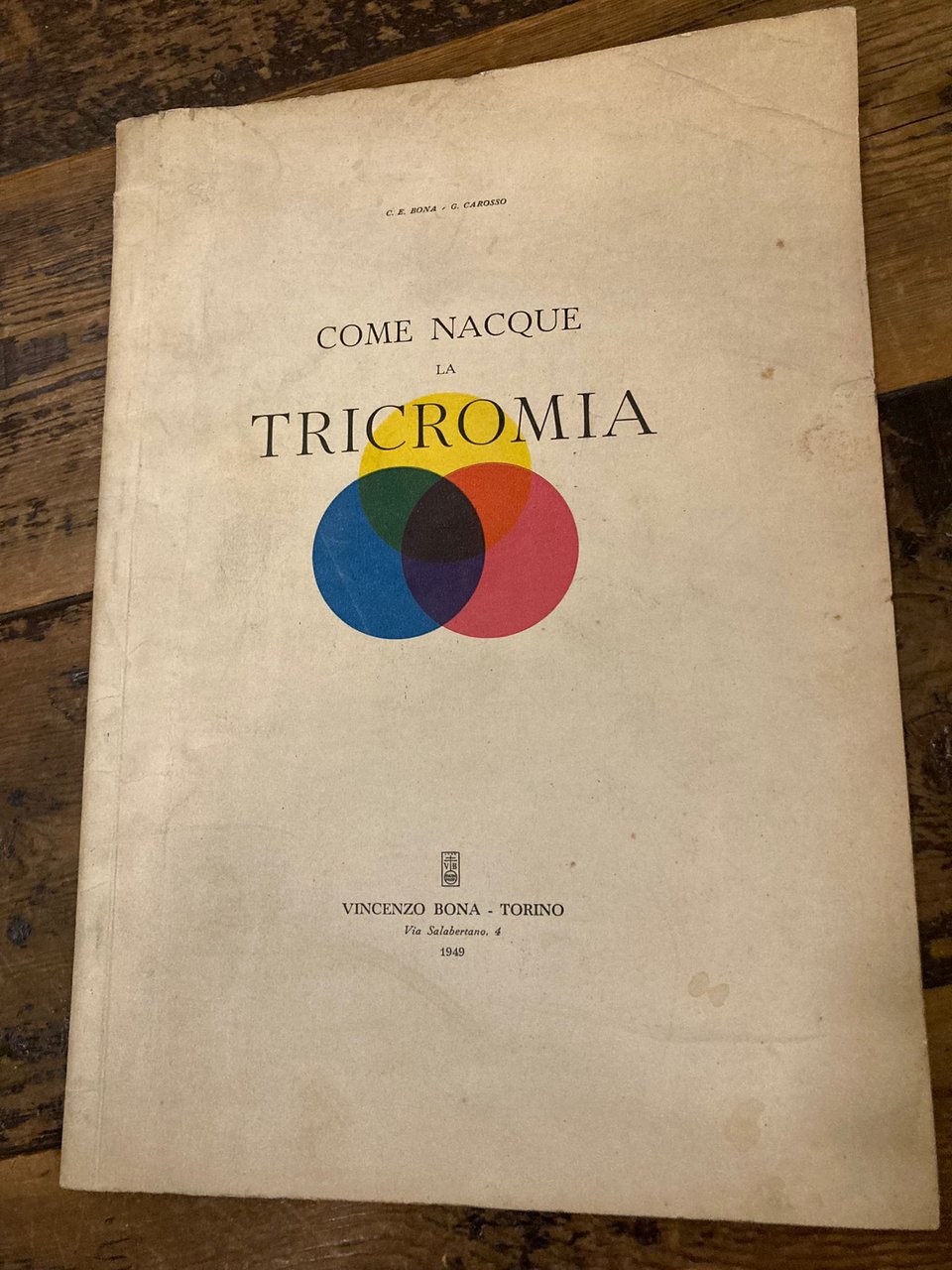 Come nacque la tricromia. Estratto dal numero unico edito a … | Immagine principale