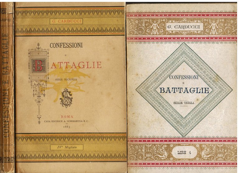 Confessioni e Battaglie. Serie prima - Serie seconda - Serie … | Immagine Gallery 1