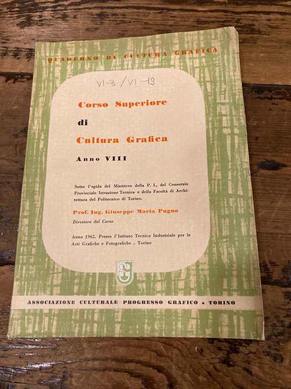 Corso superiore di Cultura Grafica, Anno VIII | Immagine Gallery 1