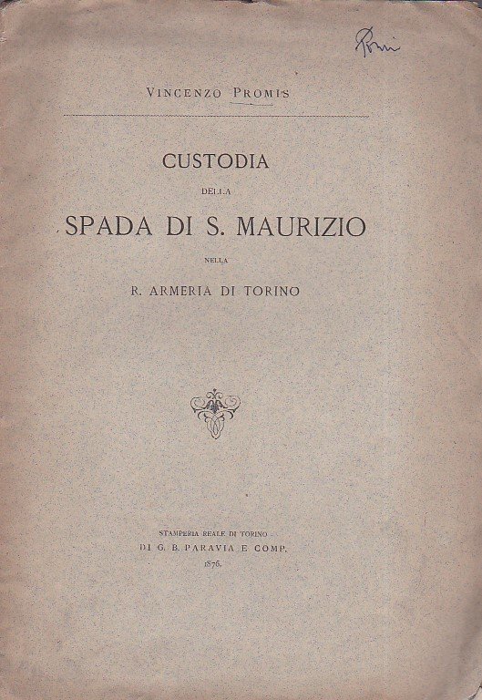 Custodia della spada di San Maurizio nella R. Armeria di … | Immagine principale