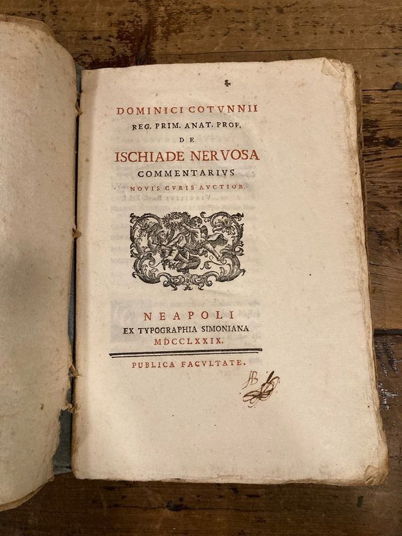 De Ischiade Nervosa Commentarius Novis Curis Auctior