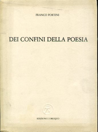 Dei confini della poesia