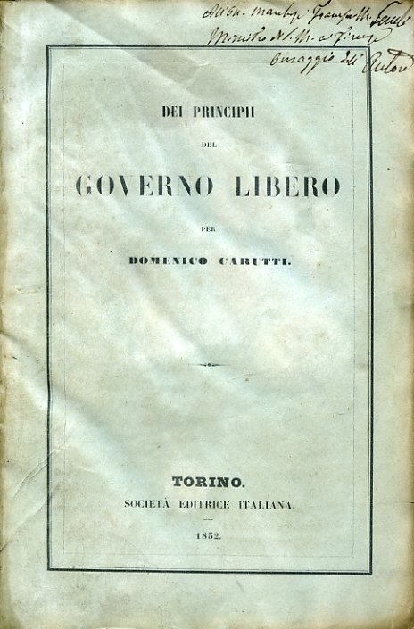 Dei Principii del Governo Libero | Immagine Gallery 2