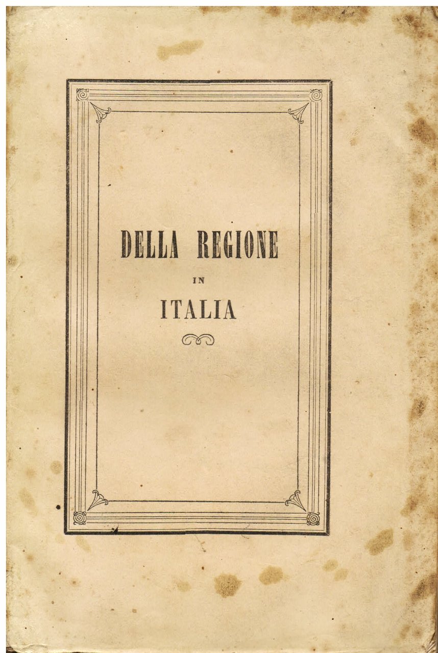 Della Regione in Italia