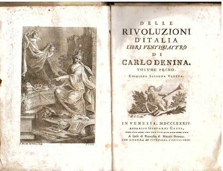 Delle Rivoluzioni d' Italia. Libri ventiquattro. Edizione seconda veneta