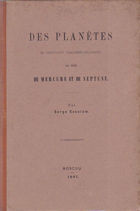Des planètes se trouvant vraisemblablement au delà de Mercure et …