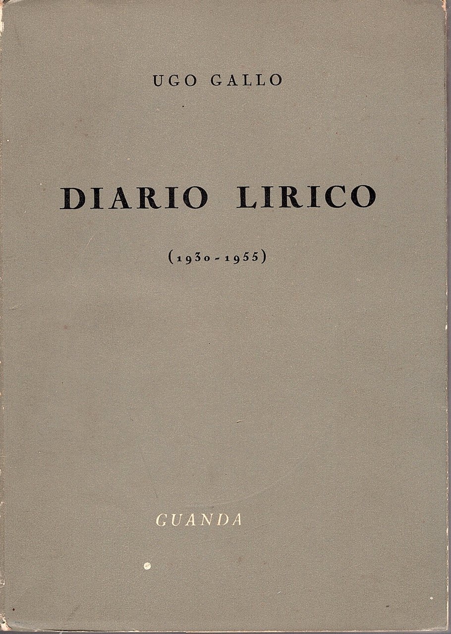 Diario lirico (1930-1955)