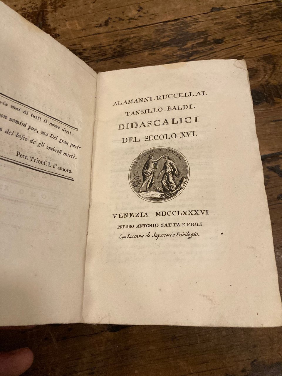 Didascalici del secolo XVI