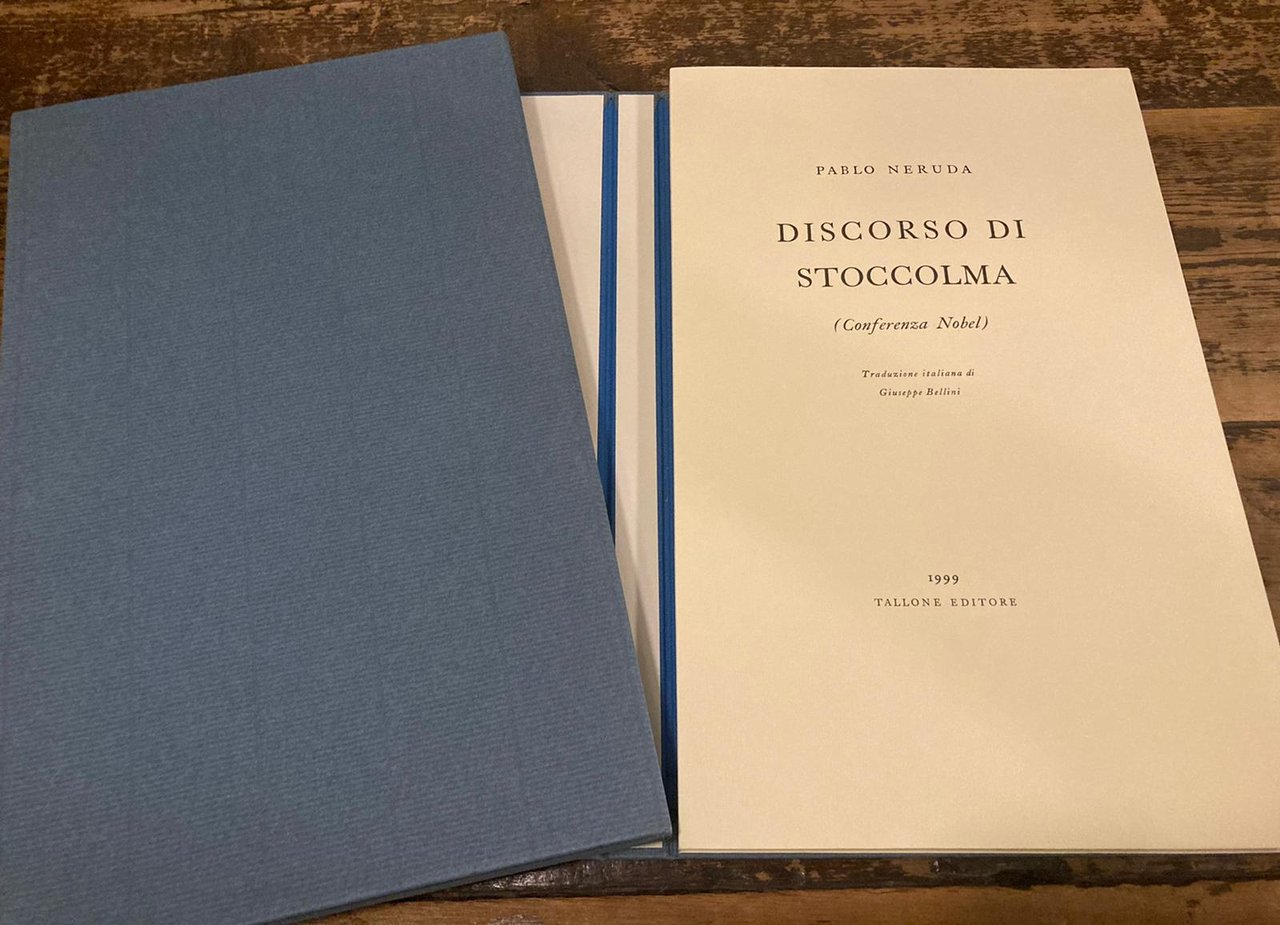 Discorso di Stoccolma (Conferenza Nobel). Traduzione italiana di Giuseppe Bellini