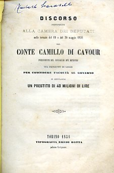 Discorso pronunciato alla Camera dei Deputati nelle tornate del 19 …