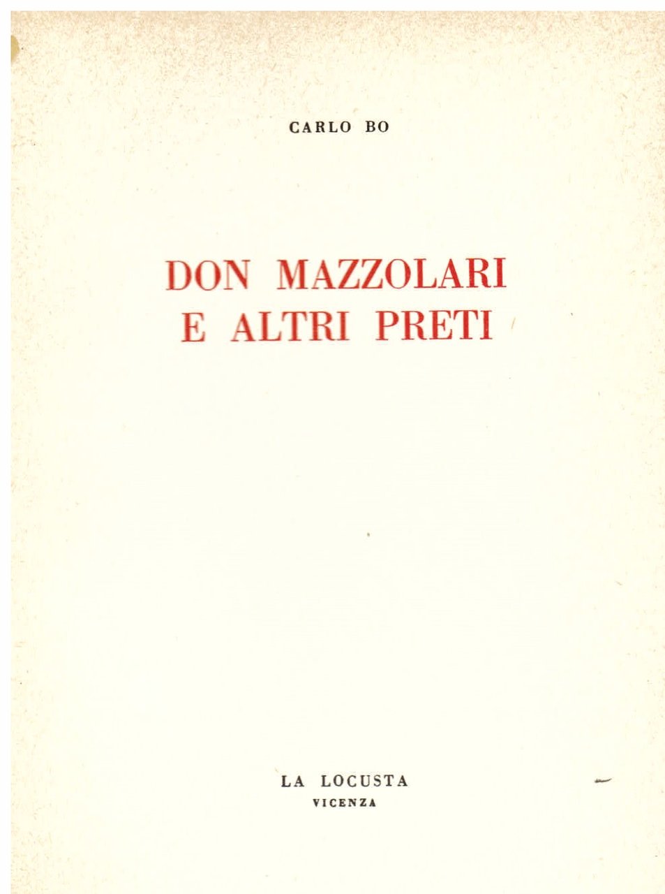 Don Mazzolari e altri preti