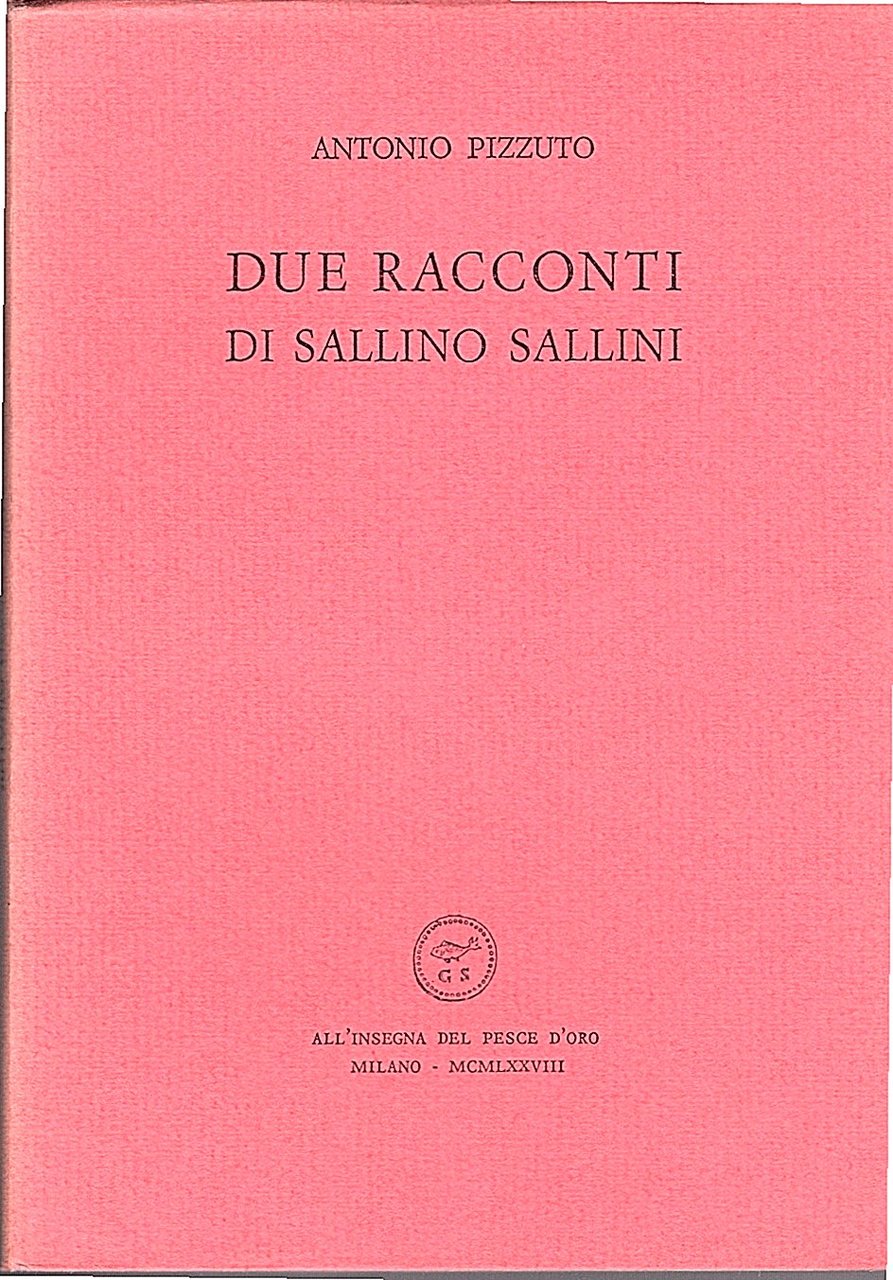 Due racconti di Sallino Sallini