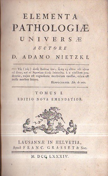 Elementa Pathologiae Universae. Editio nova emendatior