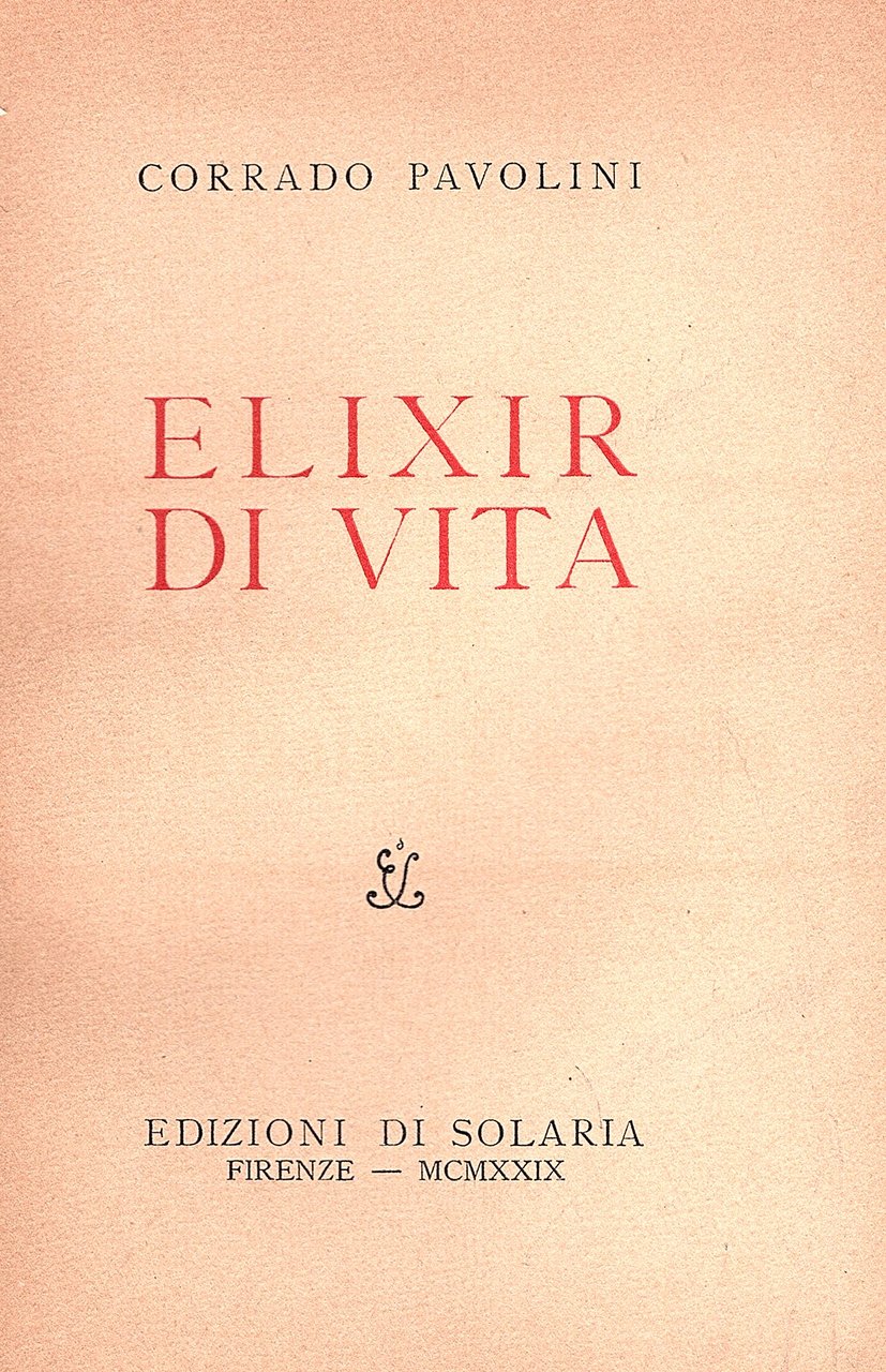 Elixir di vita