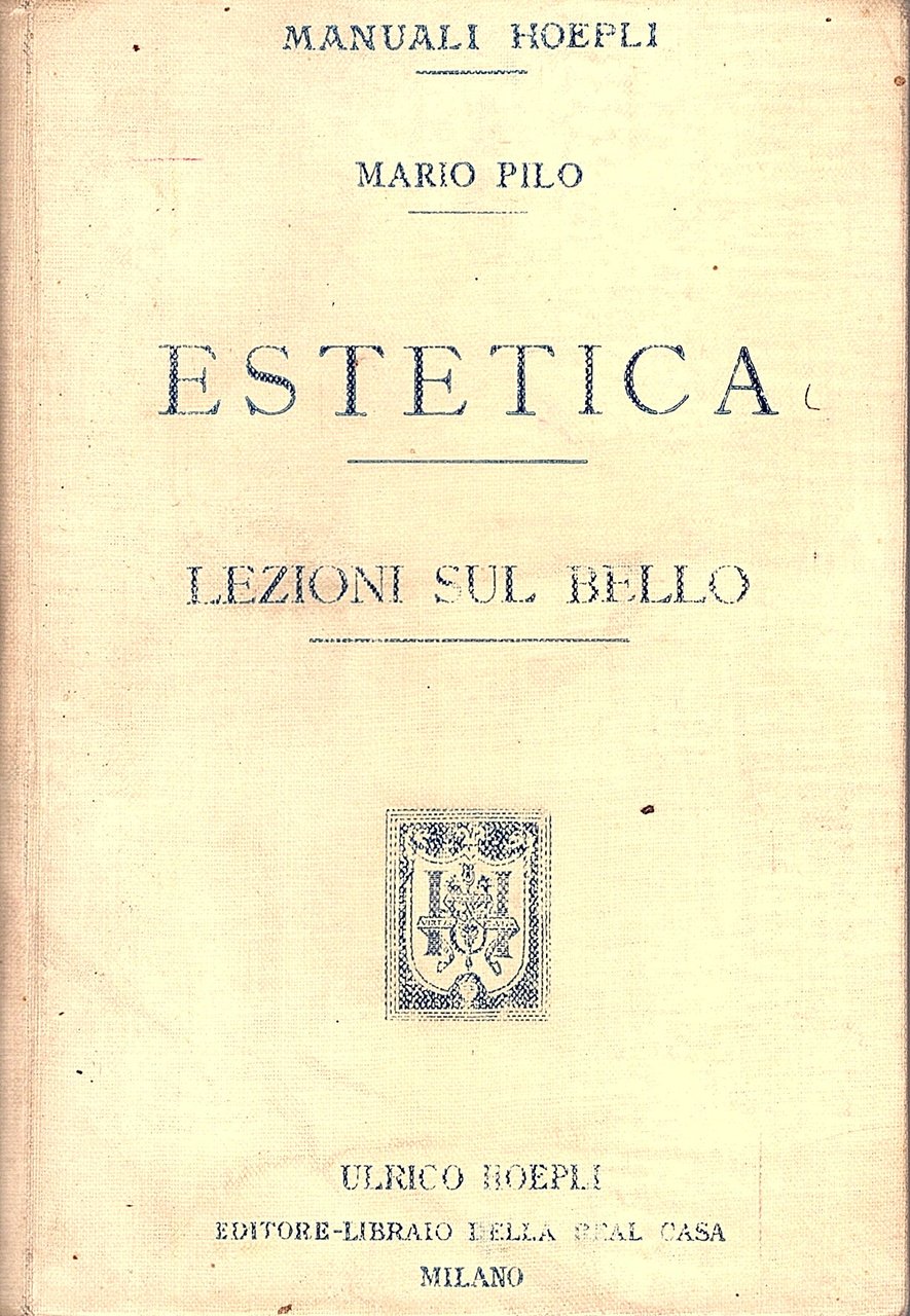 Estetica. Lezioni sul bello