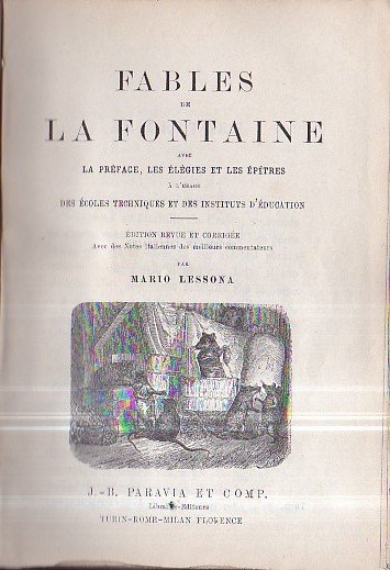 Fables. Avec la Préface, les Élégies et les Épitres à … | Immagine principale
