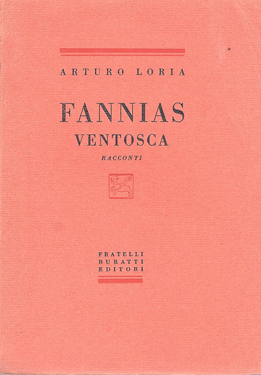 Fannias Ventosca. Racconti