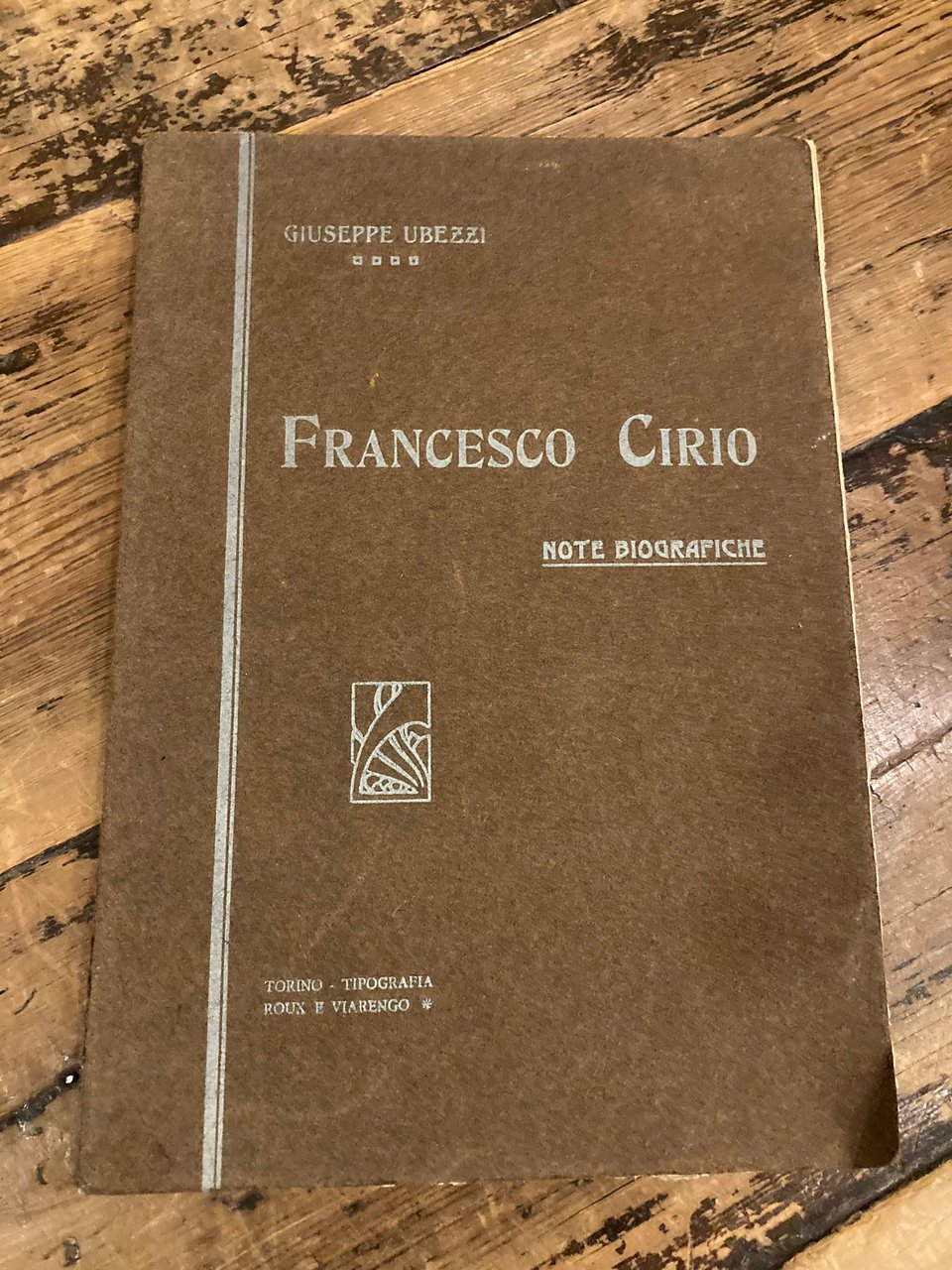 Francesco Cirio. Note biografiche