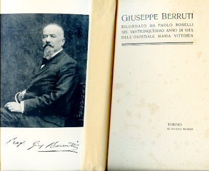 Giuseppe Berruti ricordato da Paolo Boselli nel venticinquesimo anno di … | Immagine Gallery 1