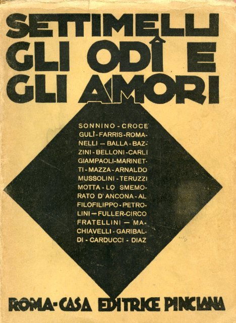 Gli odî e gli amori | Immagine principale