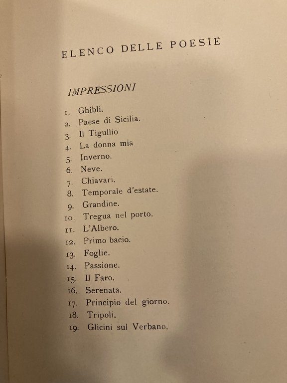 Gli uomini della piana. Liriche