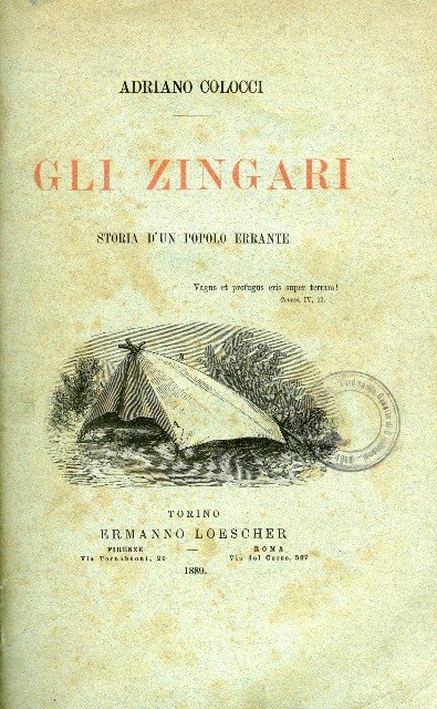 Gli Zingari. Storia d'un popolo errante