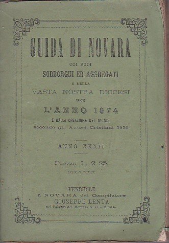 Guida di Novara coi suoi sobborghi ed aggregati e della … | Immagine principale